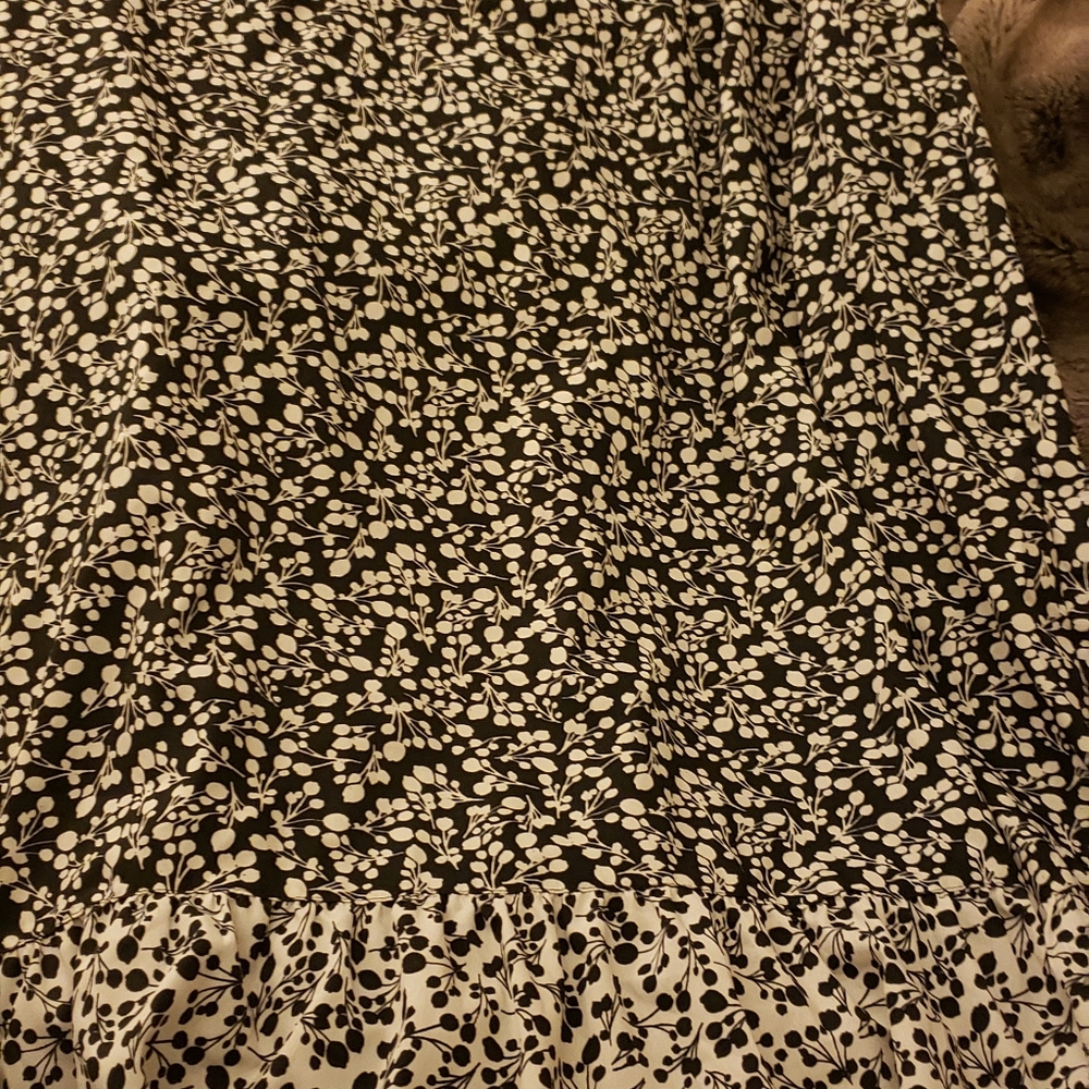 Flower Print Maternity Dress